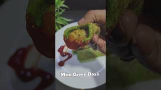 MINI GREEN DOSA RECIPE FOR TIFFIN #recipe