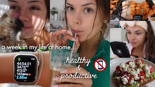 productive week in my life… what i eat, workouts, social media detox | VLOG