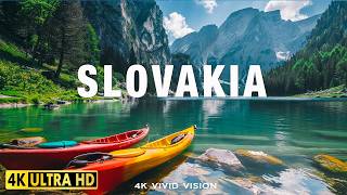 МИРОВОЙ ТУР ПО СЛОВАКИИ 4K ULTRA HD ПРИРОДА | Расслабляющий отдых под фортепианную музыку