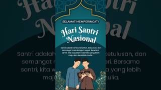 QUOTES UCAPAN HARI SANTRI NASIONAL || 22 OKTOBER 2024 || KATA KATA LUCU DAN INSPIRATIF