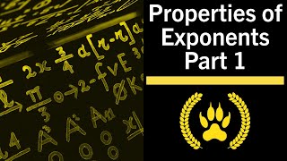 Mastering Exponent Properties - Part 1