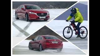 Ледовый экстрим на Mazda 6 и маунтинбайках _ Хобби-кар во Владивостоке