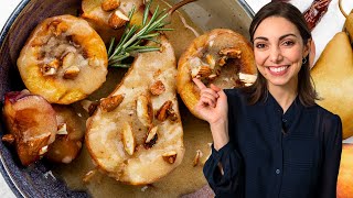 Easy Baked Pear & Stone Fruit Dessert 🍐