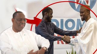 Elections presidentielles 2024   Macky Sall fellicite  Diomaye faye