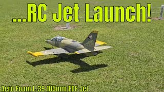 Epic Jet LAUNCH! L-39 105mm EDF Jet: Unforgettable Flight Experience