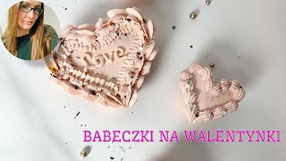 Babeczki w sam raz na walentynki - Walentynkowe Serce ♥️ Sugar Atelier