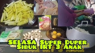 IRT 3 ANAK DI PAGI HARI || Selasa Kesiangan Tapi Tetap Gercep Buat Bekal Anak Lanjut Buat Nasgor