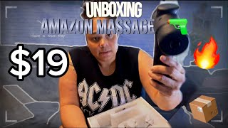 Is This $19 Amazon Massage Gun a Hidden Gem or a Total Dud? Unboxing and Review!