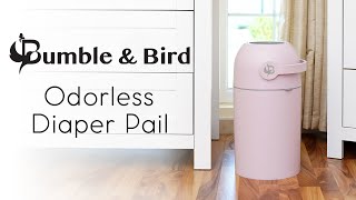 Bumble & Bird Odorless Diaper Pail | with Lyrics