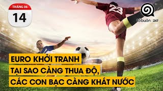 Euro khởi tranh. Tại sao càng thua độ, các con bạc càng khát nước | TỔ BUÔN 247 (14/06/2024)