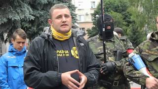 Іван Ковалик звернувся до учасників віче, що вдібулось у Тернополі 12 липня