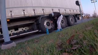 Stuck with truck at the loading address | Renault T480 | Sweden