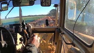 Cat grader Forming up roadway.269