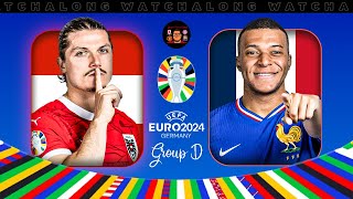 AUSTRIA VS FRANCE LIVE EURO 2024 WATCHALONG