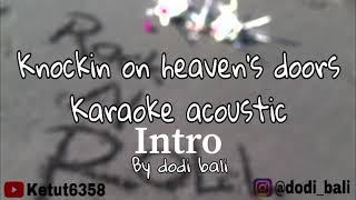 Karaoke Guitar Instrumental Knockin On Heaven’s Door - Karaoke Acoustic Guitar