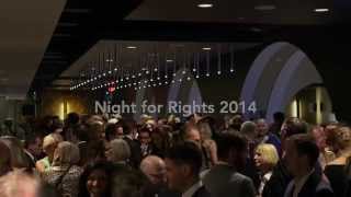 Night for Rights Gala 2014 - A night to celebrate human rights journalism