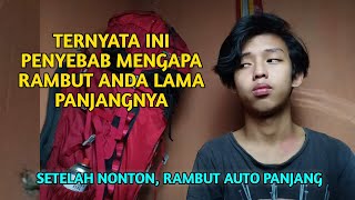 CARA MENGATASI RAMBUT LAMA PANJANGNYA