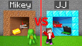 Mikey POOR vs JJ RICH Secret Passage Survival Battle in Minecraft (Maizen)