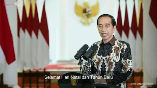 Sambutan Natal Presiden Jokowi: Umat Kristiani Harus Menjadi Lilin-lilin Kebaikan