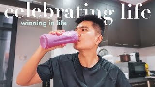 AT HOME VLOG 🏡 time to celebrate ✨🏅 celebrations, parties, food trips 🇵🇭 enjoying PH!