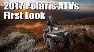 2017 Polaris ATV Lineup First Look, Redesigned Sportsman 850, 1000, and more powerful 450