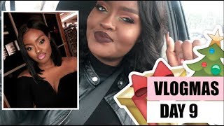 BEAUTY GURU WITH 2 JOBS | VLOGMAS DAY 9