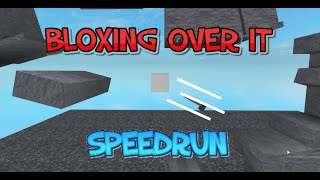 ROBLOX | Bloxing Over It SPEED RUN (0.37) Record!