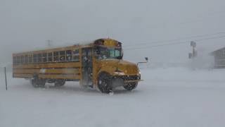 Blizzard In Michigan!! March 2017 Snow Storm Alpena Michigan