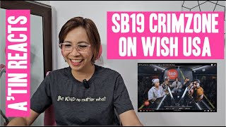 [A'TIN] Reacts SB19 Performs Crimzone LIVE on Wish USA Bus