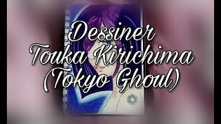 How to draw Touka Kirishima ( Tokyo ghoul ) ~ Comment dessiner Touka Kirishima