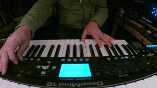 Behringer Deepmind 12 Patch Creation - Evolving Pad - Patch of the Day (POTD) #1