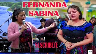 PODEROSA  PRESENCIA  DE DIOS  😭😭😭😇😇// COROS DE UNCION Y PODER // FERNANDA SABINA // EN VIVO 2023