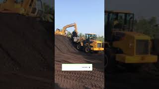 Mind blowing work || Excavator || wheel loader || #coal mine