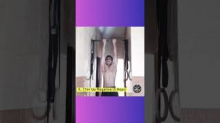 تعلم تمرين Chin Up تدريجياً | #shorts #calisthenics #chinups #chinup