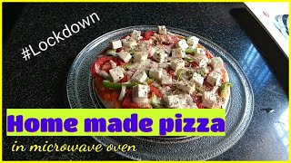 झटपट पिज़्जा ।। Instent Pizza || Lockdown cooking.