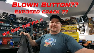 Blown Button?? Exposed Crack?? - We got the FIX  #garage #fixed