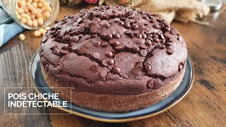 Un Gâteau au Chocolat mais avec du Cacao et du Pois Chiche Indétectable (Vegan)