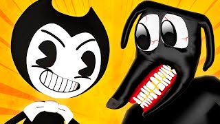 😱НОВЫЙ БЕНДИ vs 🐶КАРТУН ДОГ (Темное Возрождение Bendy and the Dark Revival BATIM 3D Анимация)