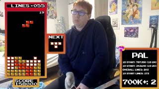 [NES Tetris PAL] Back to PAL YEP | 405.480 19 start (former PB)