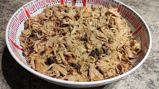 Pulled Pork Full Cooking process /How to Smoke Pork Butt