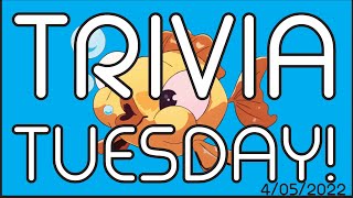 Trivia Tuesday Time!