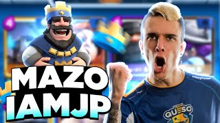 HUMILLANDO CON EL MAZO DE iAmJP EN CLASH ROYALE