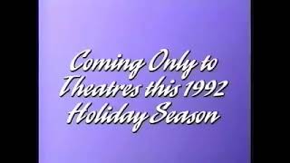 Coming Only To Theaters This 1992 Holiday Season - Handwriting ID - 4k