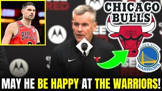 FAREWELL: Donovan Bids Goodbye to Vučević as WARRIORS DEAL Confirmed | Chicago Bulls News