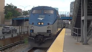 RARE! Amtrak 449 with Pacific Bend heritage sleeper and Horizon car! (Watch in 720p)