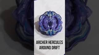 Combo of the Day #19 (Archer Hercules Around Drift) Combo beyblade #SHORTS