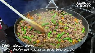 How-To Cook JustFoodForDogs Beef & Russet Potato