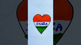 national flag in ❤️#drawing#easy#viral#shorts#yt