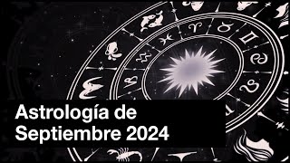 Astrología de Septiembre 2024 | Transpersonales Retrógrados