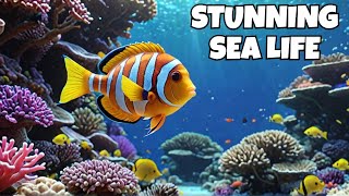 4k Ocean Aquarium | Recap of (2024) Most Captivating Sea Life Compilation